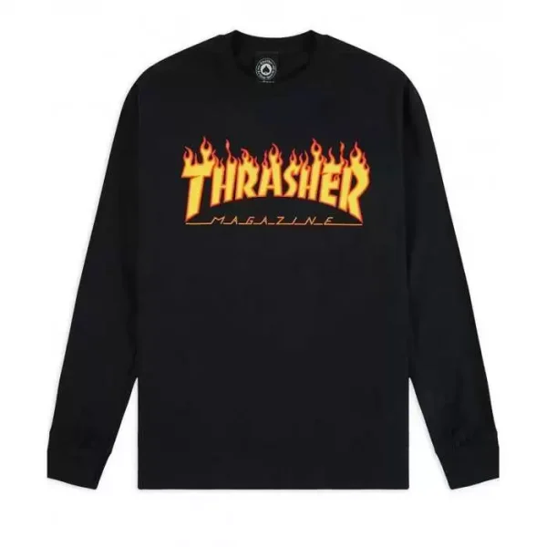 Remera Thrasher Long Sleeve Flame Remera Thrasher Long Sleeve Flame