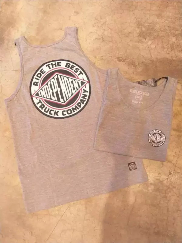 Musculosa Independent Tank Slim Logo