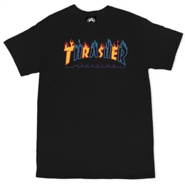Remera Thrasher Double Flame Remera Thrasher Double Flame