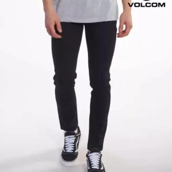 Jean Volcom Skinny Black Stone