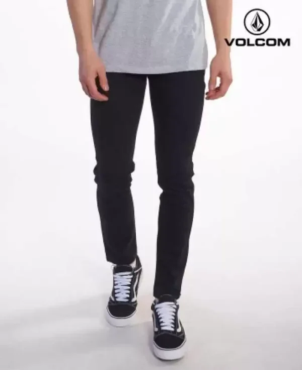 Jean Volcom Skinny Black Stone