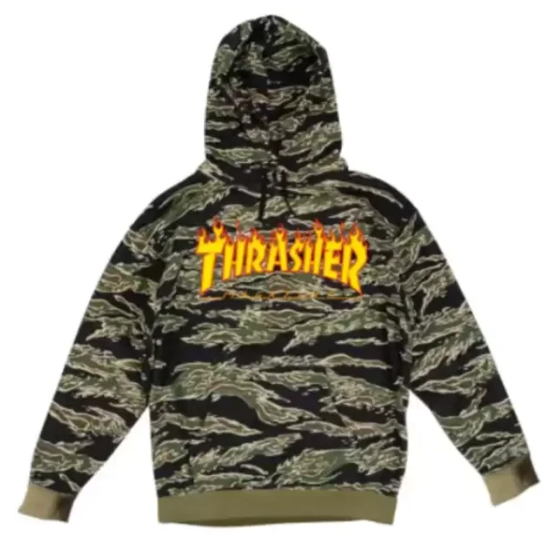 Hoodie Thrasher Flame Camuflado Hoodie Thrasher Flame Camuflado