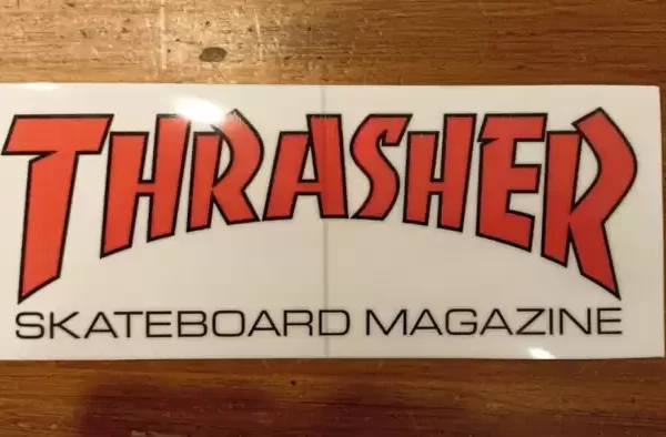 Sticker Thrasher Outline Sticker Thrasher Outline