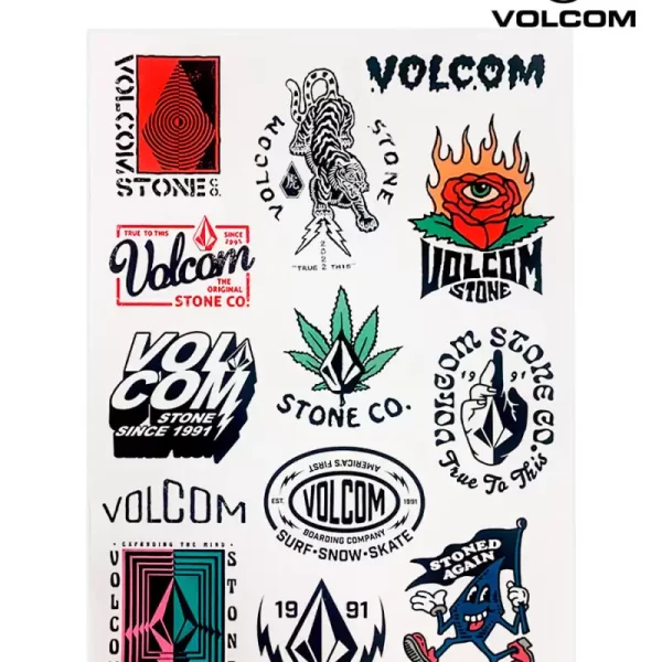 Sticker Volcom Sheet