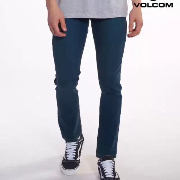 Jean Volcom Slim Vorta Indie Blue