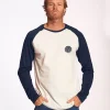 Remera Rip Curl New Ranglan Wettie Manga Larga