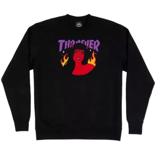Crewneck Thrasher Mystic Crewneck Thrasher Mystic
