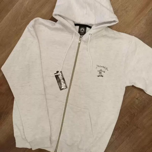 Hoodie Zip Thrasher Gonzo Hoodie Zip Thrasher Gonzo