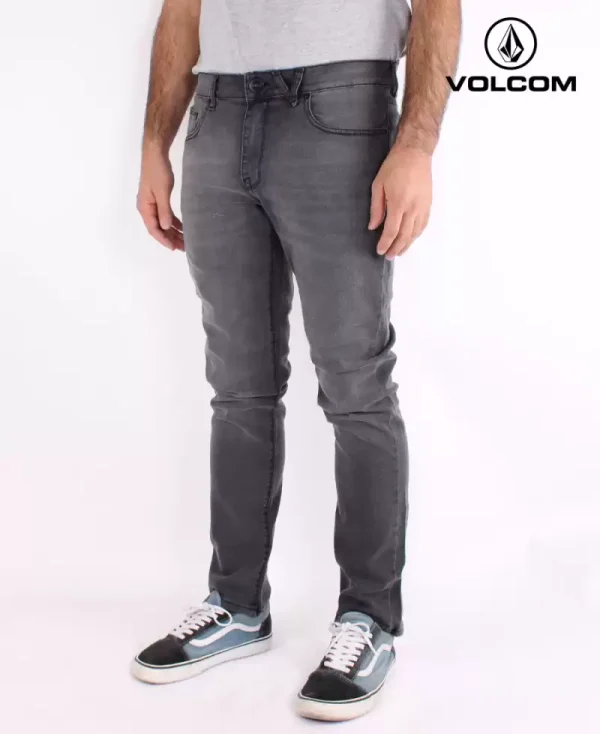 Jean Volcom Vorta Black Wash