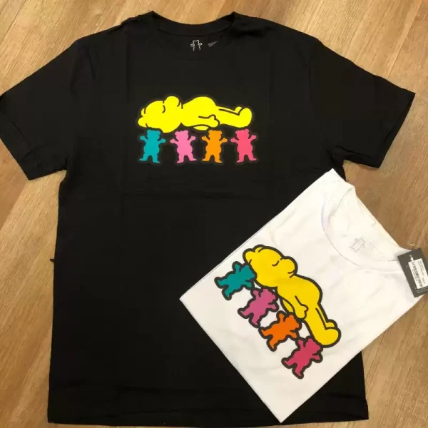 Remera Grizzly Sleepy Times WHT