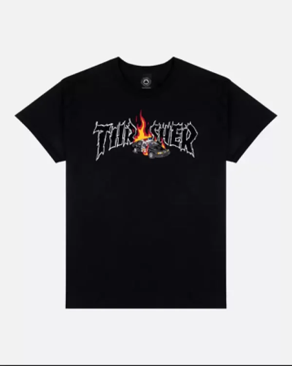 Remera Thrasher Cop car