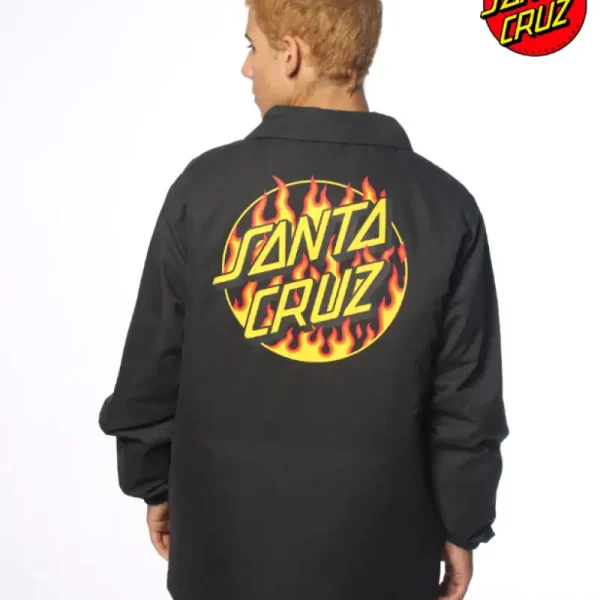 Jacket Santa Cruz X Thrasher Flame Dot Jacket Santa Cruz X Thrasher Flame Dot
