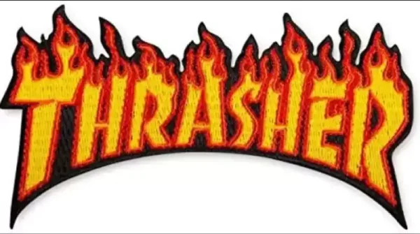 Parche Thrasher Flame