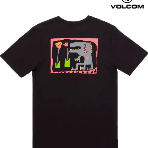 Remera Volcom Prints Dino Kid Remera Volcom Prints Dino Kid
