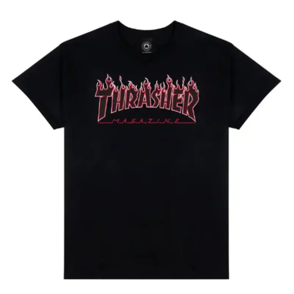 Remera Thrasher Flame new Remera Thrasher Flame new