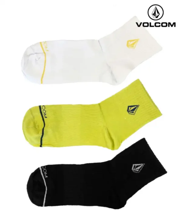 Medias Volcom Solid X 3 Medias Volcom Solid X 3
