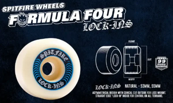 Ruedas Spitfire Formula Four Lock Ins Ruedas Spitfire Formula Four Lock Ins