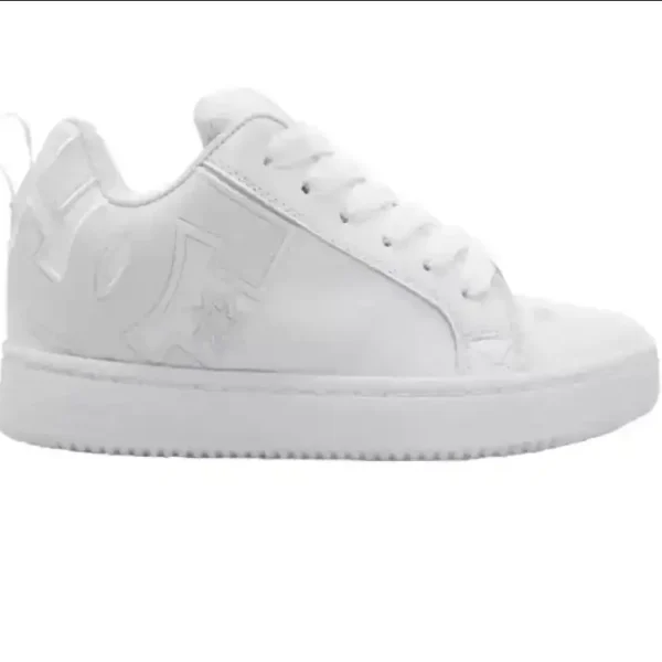 Zapatillas DC Shoes Court Kid Full White Zapatillas DC Shoes Court Kid Full White