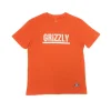 Remera Grizzly Og Stamp Naranja