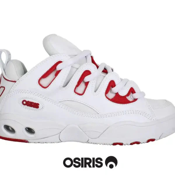Zapatillas Osiris D3 E Rojo/Blanco
