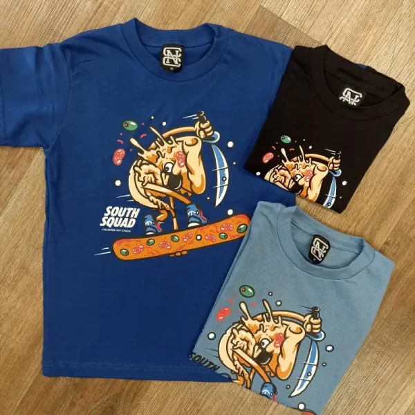Remera CNC Kid 2025 Pizza Snow