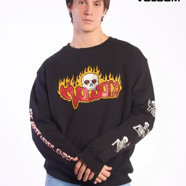 Crewneck Volcom Just Beer