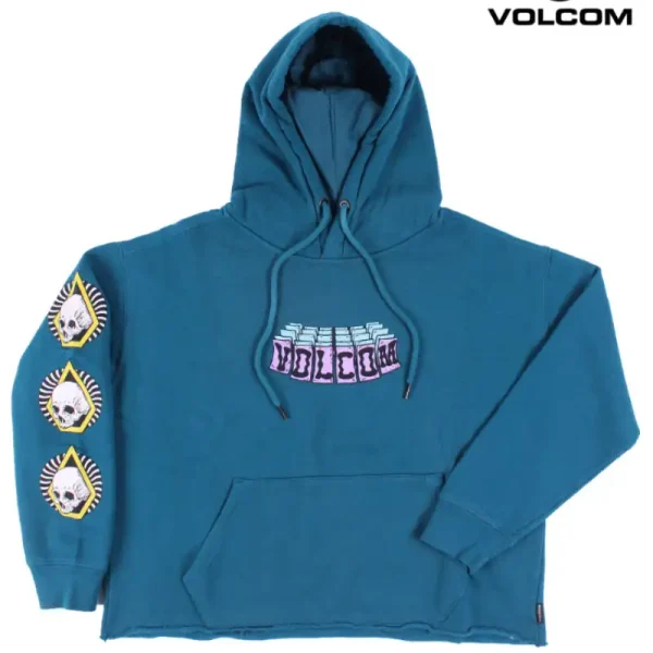 Hoodie Volcom Boxy Get Out Kid Hoodie Volcom Boxy Get Out Kid