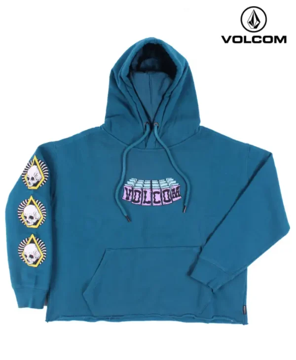 Hoodie Volcom Boxy Get Out Kid
