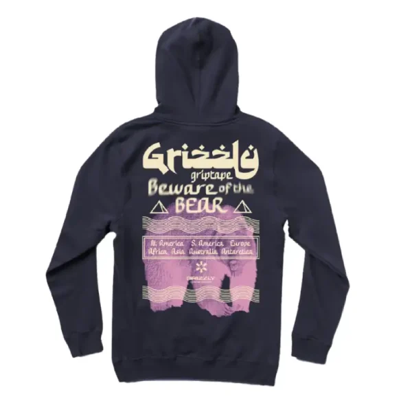 Hoodie Grizzly Sanskrit