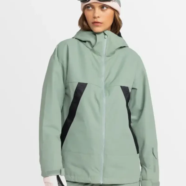 Campera Roxy Snow Slope Verde