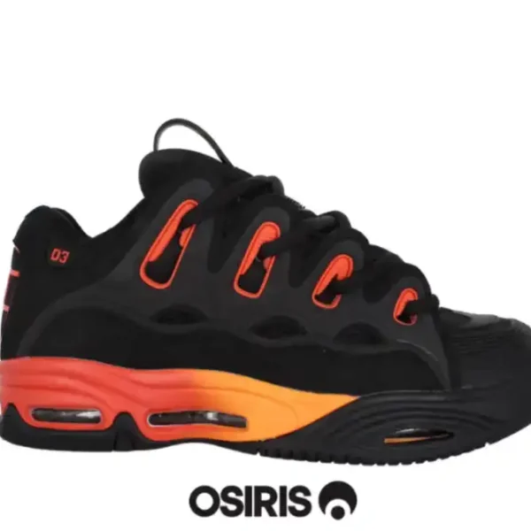 Zapatillas Osiris D3 2001 Negro/Naranja