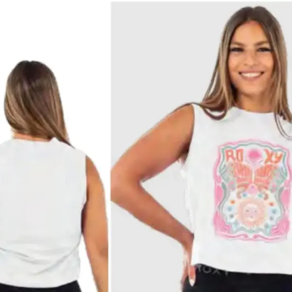Musculosa Roxy Need Love Blanco