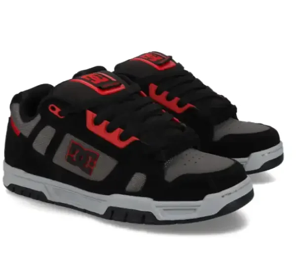 Zapatillas DC Shoes New Stag Negro/Rojo