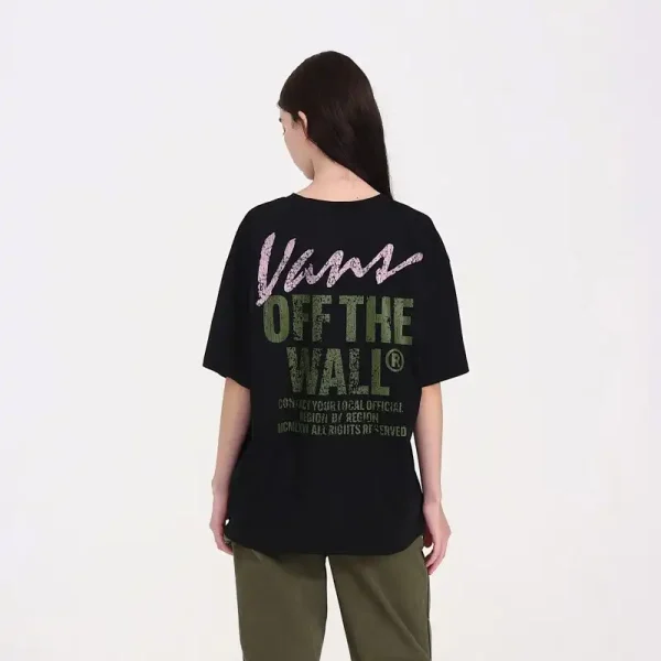 Remera Vans Lady Wall Outsized Remera Vans Lady Wall Outsized