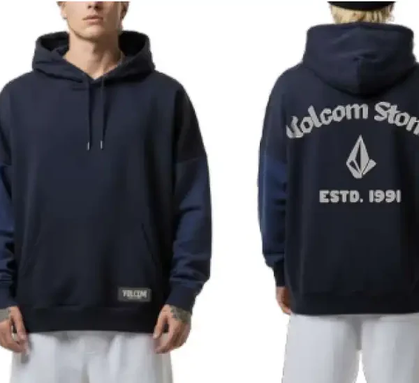 Hoodie Volcom Bat Print Hoodie Volcom Bat Print