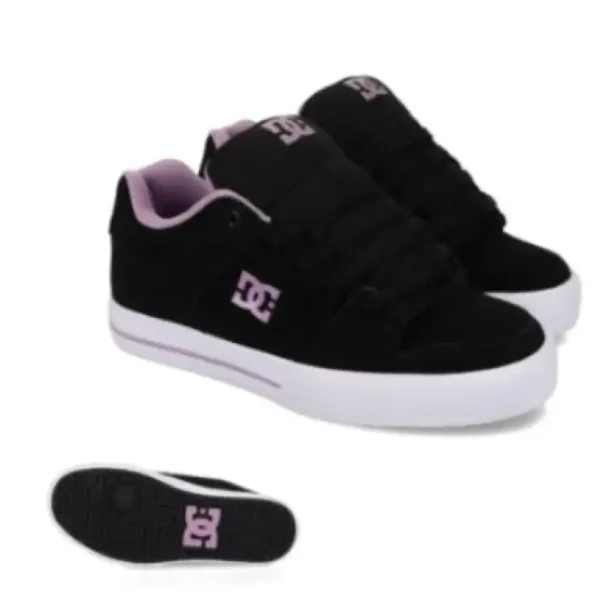 Zapatilla DC Shoes Pure Girl Negro Rosa