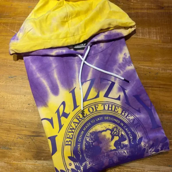 Hoodie Grizzly Family Batik